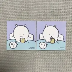 ナガノキャラクターズ ナガノマーケット　ノベルティ　ステッカー　布団　2枚
