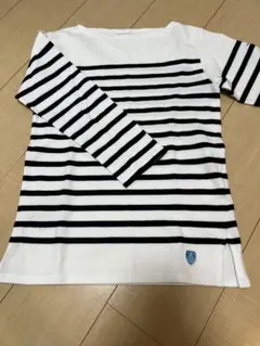 オーシバル長袖ボーダーカットソー　美品