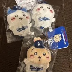 ちいかわ MLB マスコット　ドジャース　3点セット ②
