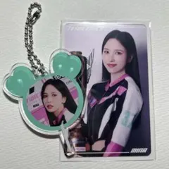 TWICE ミナ うちわ キーホルダー D賞 ready to be くじ