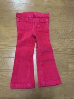 babyGap フレアパンツ 95 濃いピンク