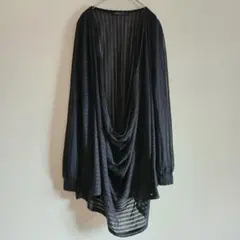 *ジャニス* レディース ゆったり トップス シャツ ブラウス ブラック シックのサムネイル