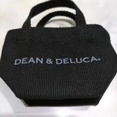 DEAN & DELUCA ブラックミニトートバッグ