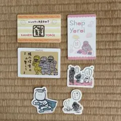 ちいかわ 鎧さん ステッカー他　計６点