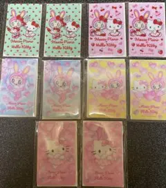 セブンイレブン　メゾピアノハローキティ カードミラー　全5種×2セット
