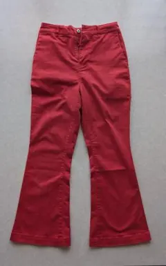 Dickies　フレアパンツ　M 　レッドのサムネイル