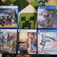 【動作良好】PS4/PS5 ゲームソフトセット