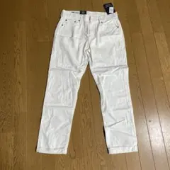 GAP ストレートデニム 26 ホワイト