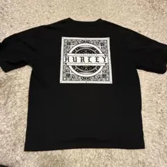 Hurley ペイズリー柄 バックプリント Tシャツ ブラックのサムネイル