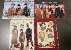 Mrs. GREEN APPLE ローソンビジュアルシート ミセス　全4種セット