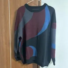 Lui's ルイス マーブル柄 ニット セーターのサムネイル