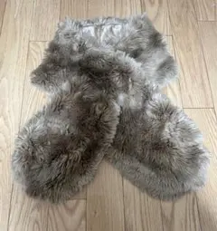 新品未使用✳︎ IKE BEHAR ファー マフラー ベージュ