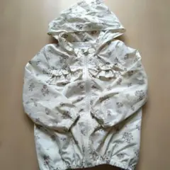 māmaraku 花柄フードジャケット 110