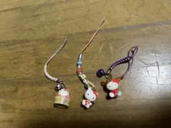 サンリオ ハローキティ パン屋さん キティの散歩道 根付け 2000年