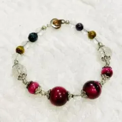 【値下げ】ハンドメイド　パワーストーンブレスレット