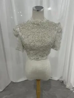 ウェディングドレス ボレロ