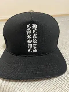 山本由伸選手着用】クロムハーツ ベースボールキャップ 黒 ブラック