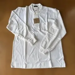【新品】Polo 長袖ポロシャツ ホワイト Lサイズのサムネイル