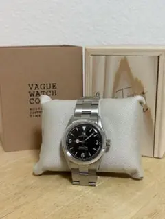 VAGUE WATCH Every-One Black 34ｍｍ