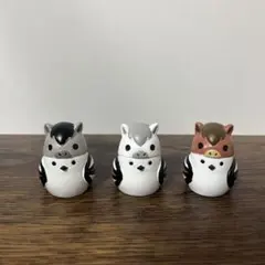 リトルフレンド　シマエナガ 干支　馬　午　３種 キャンドゥ