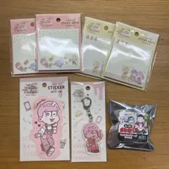 おそ松さん Seriaコラボ ステッカー メモふせん セット ラテ松