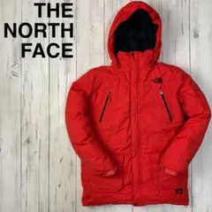 ノースフェイス ダウンコート キッズ 150 ドライベント レッド プロヒート