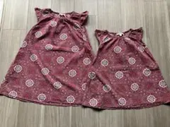 エニィファム　ワンピース　120&100サイズ　2枚セット　姉妹コーデ