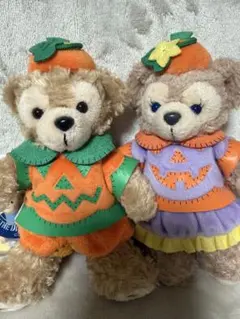 ダッフィー & シェリーメイ ハロウィンぬいぐるみセット