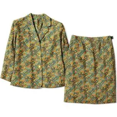 一点物 ペイズリー柄 セットアップ 90sヴィンテージ 上下セット L