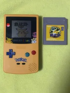 外装新品 ゲームボーイカラー ポケモン イエロー 新品電池交換済み