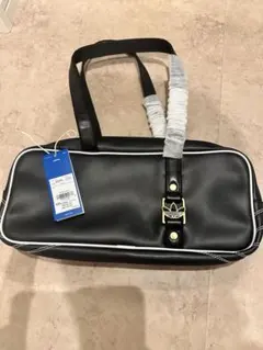 新品⭐️adidas フェイクレザー バッグ OG エアライナー ダーク