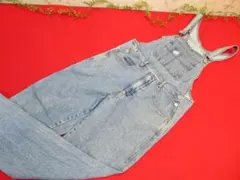 【FF519/6】GUESS/ゲス　オーバーオール　L　MADE IN　USAのサムネイル