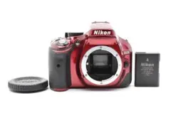 Nikon D5200 ボディ レッド バリアングル液晶 現状品 ♯444 - メルカリ