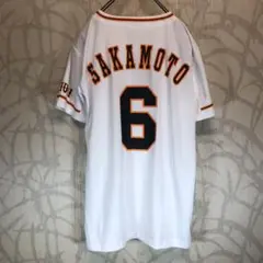 坂本　GIANTS ユニフォーム SAKAMOTO 6 アンダーアーマー　T R
