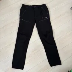 ワークマンFieldCore ブラックパンツ ジッパーポケット付き
