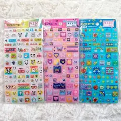 amifa デコレーションシール 3セット