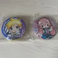 プロセカくじ鏡音レン缶バッジ2枚セット