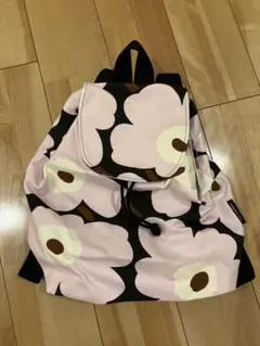 貴重レア マリメッコ リュック マリロゴ エリカ　Erika 正規品 美品 marimekko マリメッコ リュック ERIKA PUKETTI エリカプケッティ