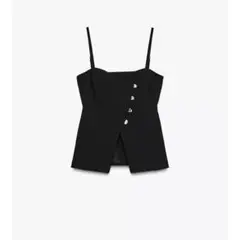 ZARA ボタン付きトップス