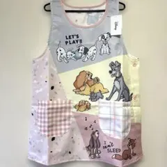 ❪ 未使用 ❫ ディズニー 101匹わんちゃん エプロン M〜Lのサムネイル