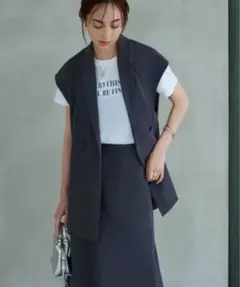 ✨美品✨近年✨ルイルエブティック　ジレ＆スカートセット　フォーマル　パーティー