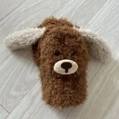 MILLITAGE ボアキャップ ブラウン アニマルデザイン