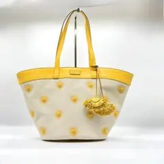 Kate Spade♡かごバッグ♡イエロー♡美品 kate spade new york ケイトスペードニューヨーク レディース