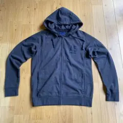 American Eagle ダークグレー ジップアップパーカー