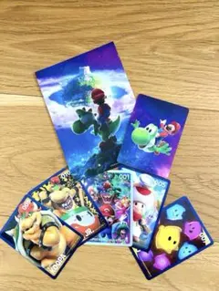 スーパーマリオ ギャラクシー カードセット　映画鑑賞特典　7枚セット