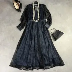 niana ニアナ2wayバックリボン総レース結婚式ワンピースドレス 結婚式