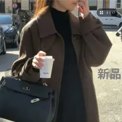 【新品】DOLLY GIRL ウールライクコート