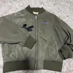 JENNI love MA-1 ブルゾン カーキ