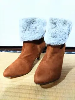 ファー付き　ブーツ　LLサイズ