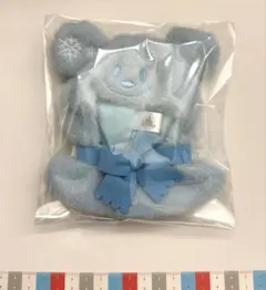 【WS8】ディズニー ユニベアシティ 雪だるま ブルー シークレットポンチョ